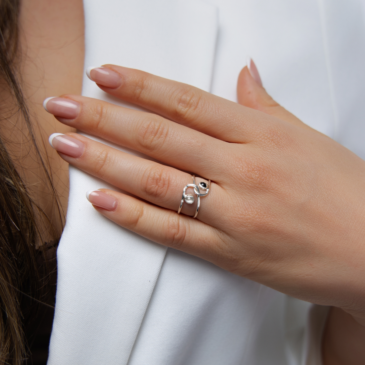 Anillo Ying Yang